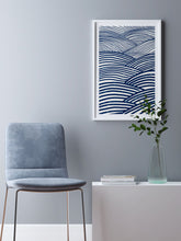 Blue Waves - Art Print